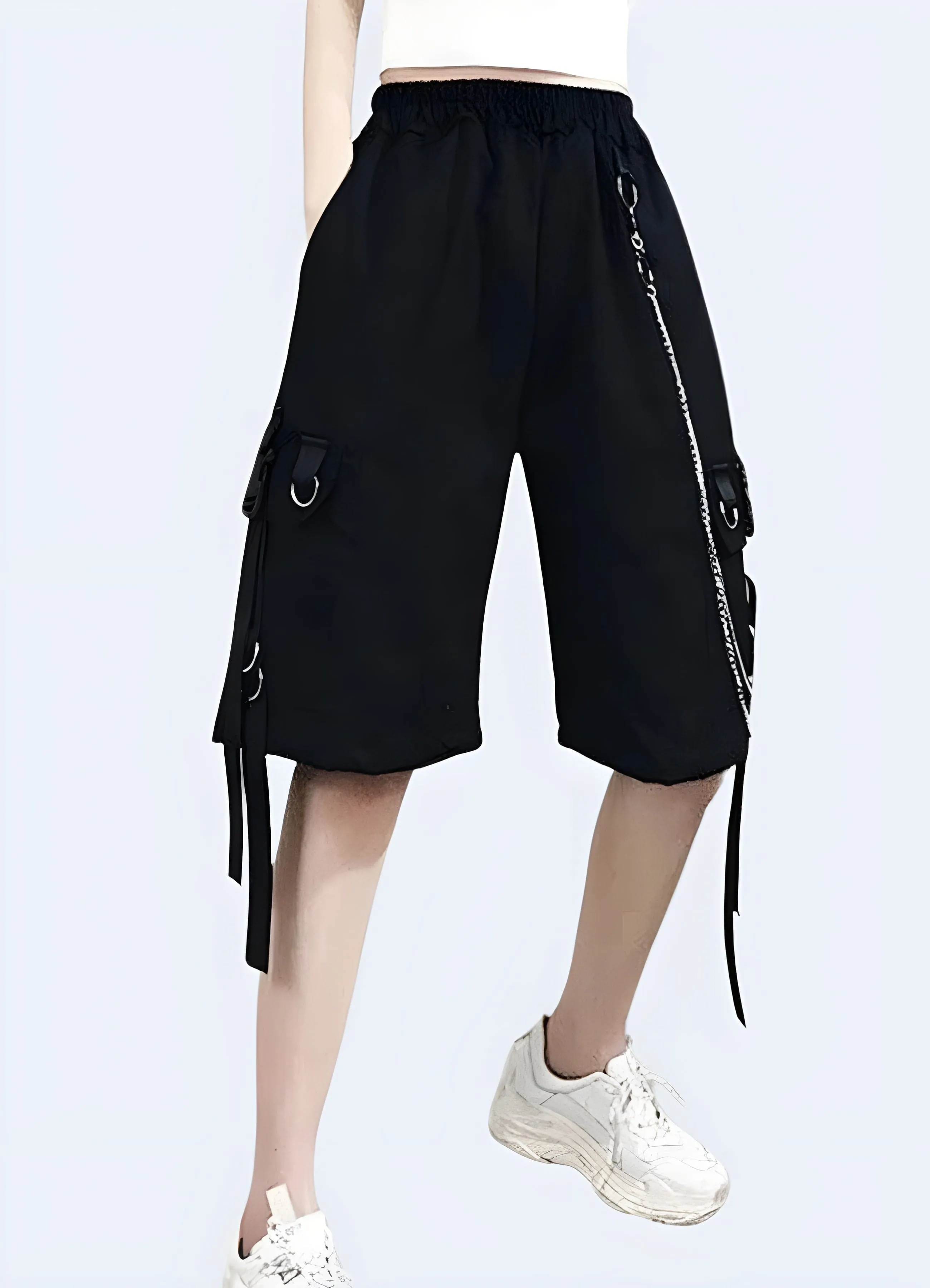 Baggy Techwear Shorts