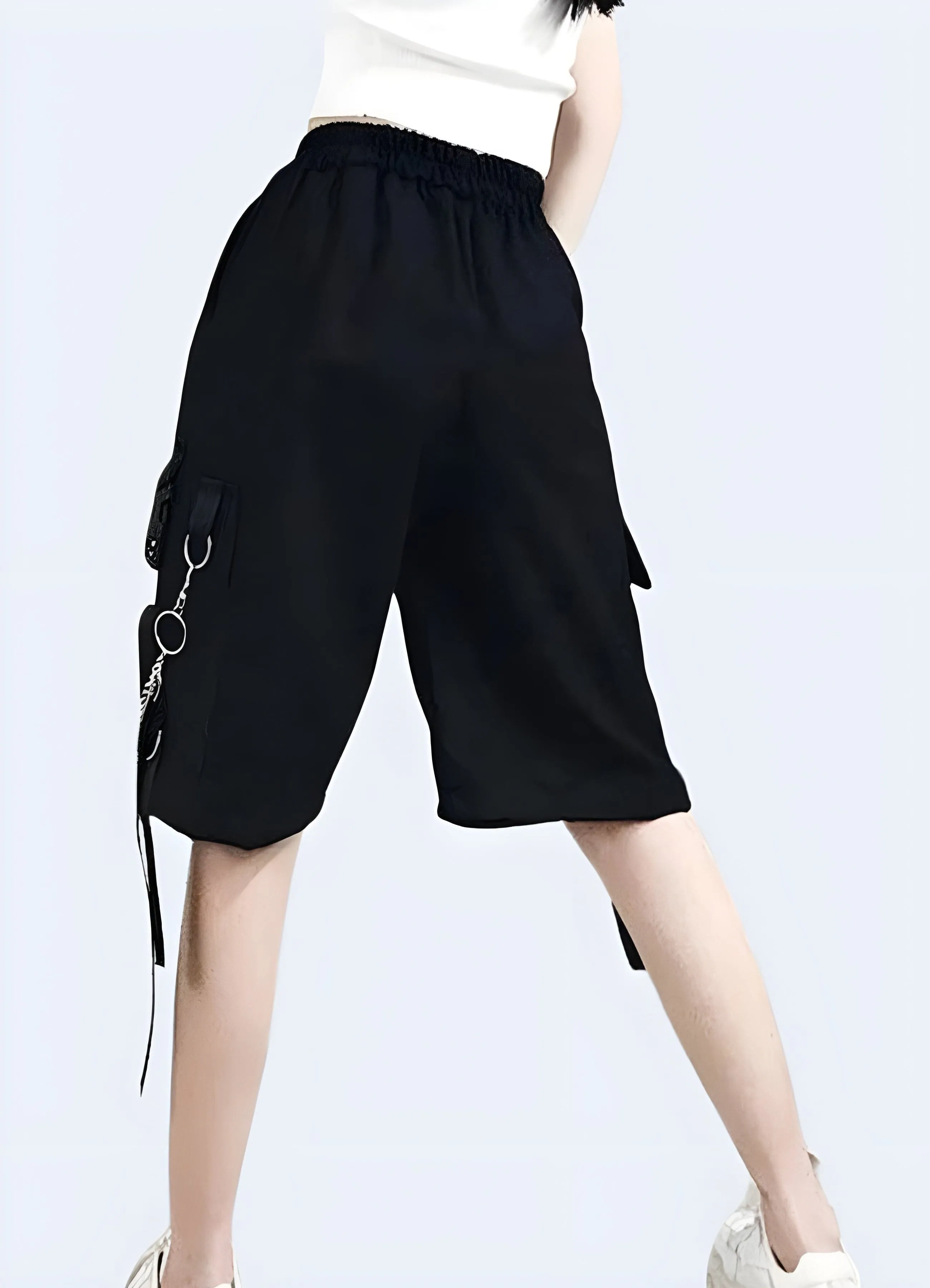 Baggy Techwear Shorts