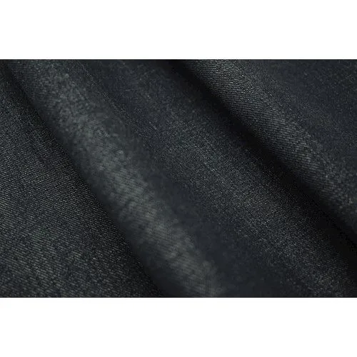 Dark Ink Blue Japanese Selvedge Denim Fabric