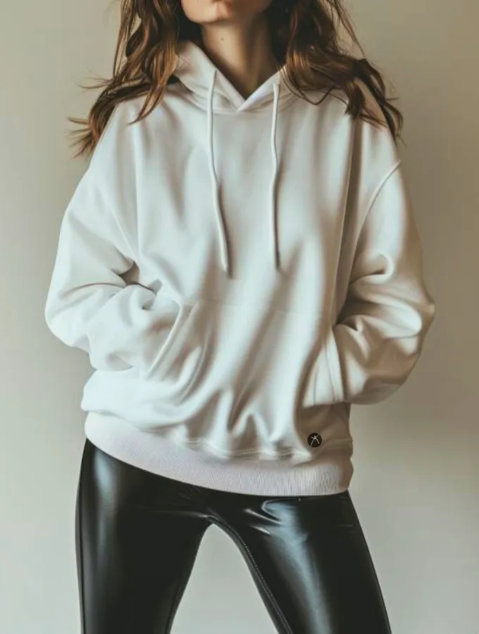 DEMURE HOODIE - WHITE