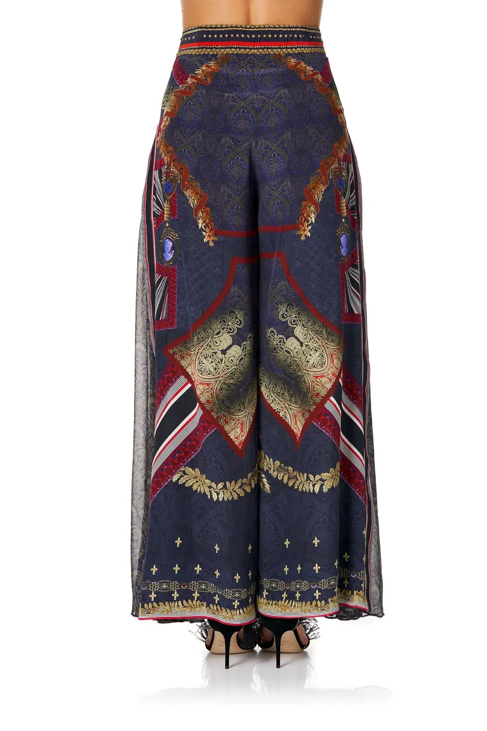 HIGH WAISTED TROUSER WITH GODET THIS CHARMING WOMAN