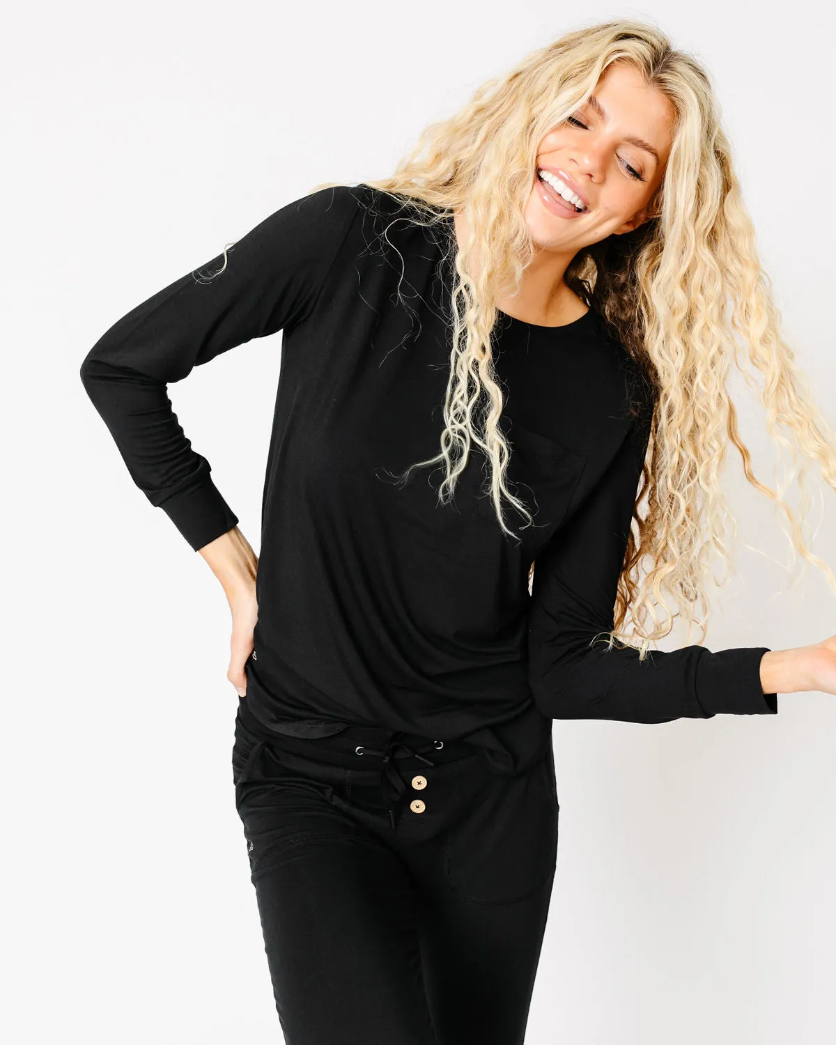 JAM PANTS SET | Black Long Sleeve