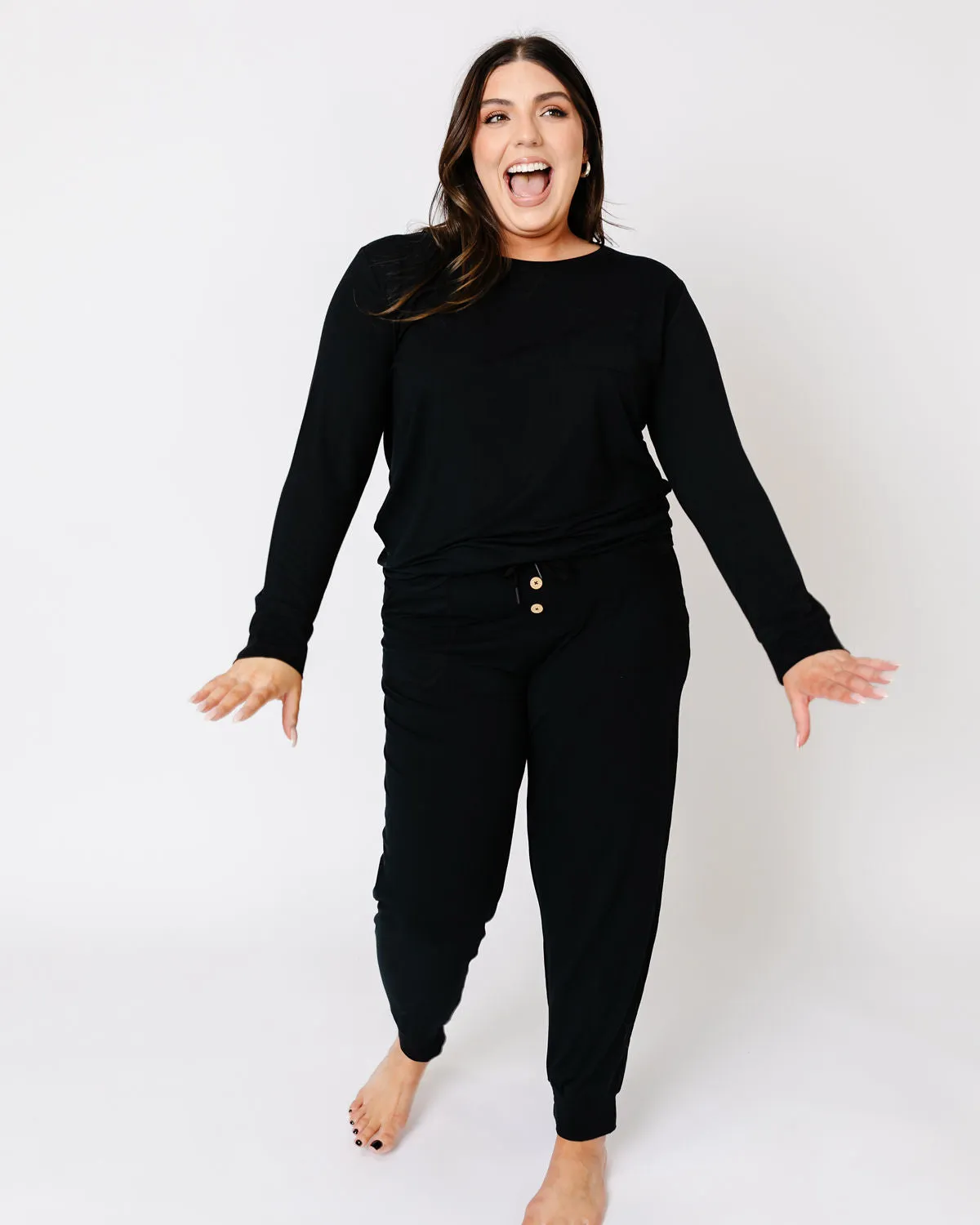 JAM PANTS SET | Black Long Sleeve