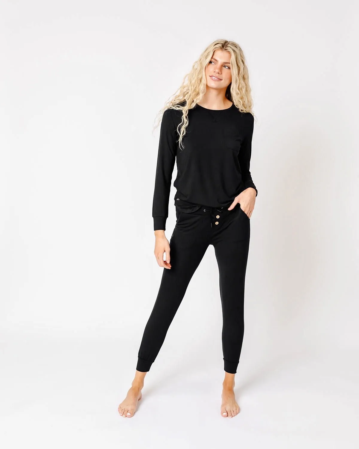 JAM PANTS SET | Black Long Sleeve