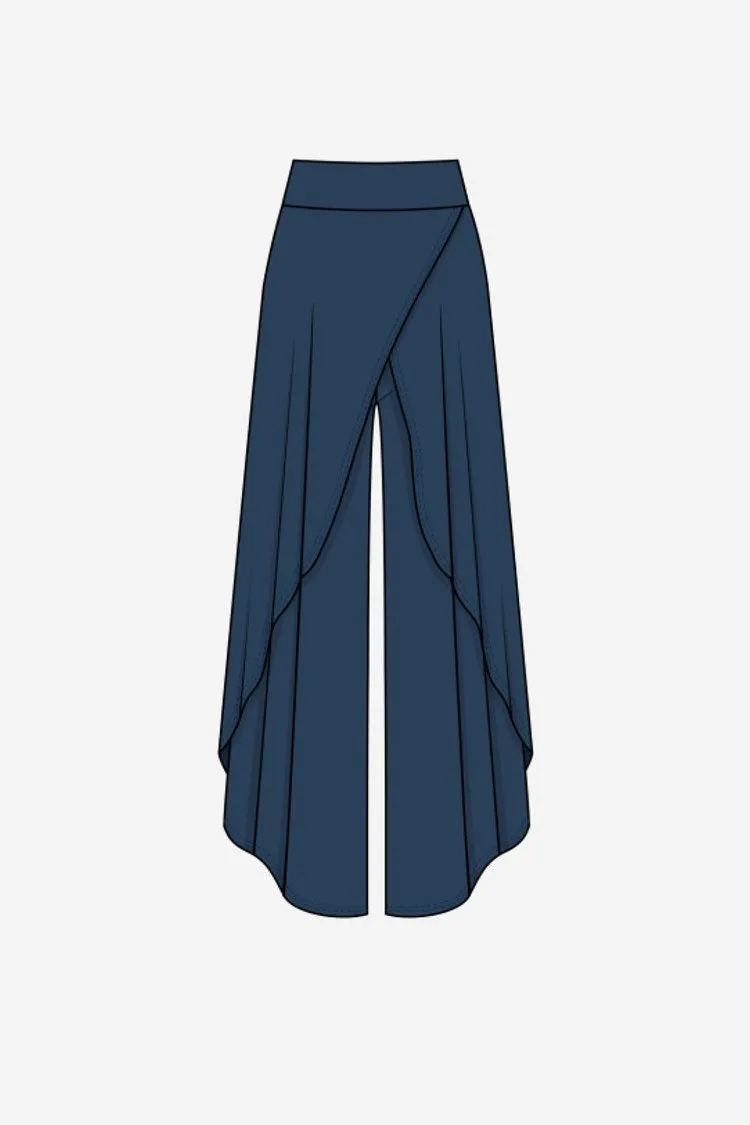 Joseph Ribkoff Wrap Flowy Pants