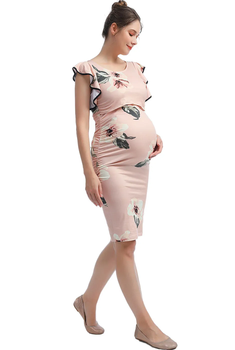 Kimi   Kai Maternity "Margo" Nursing Dress