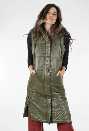 Larisa Puffer Vest, Olive