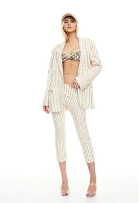 LES DEUX BLAZER - CREAM STRIPE