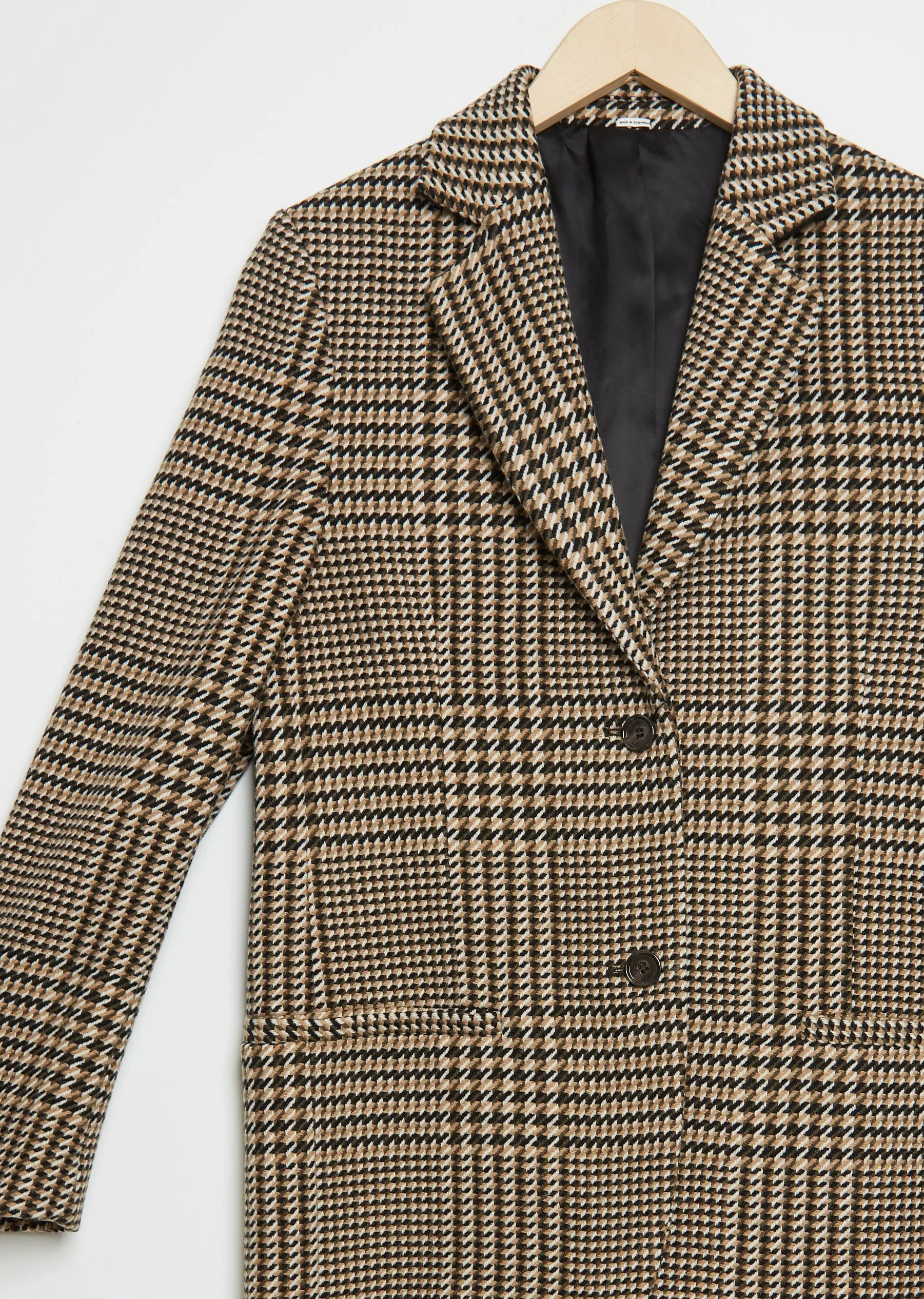 Longline Wool Blazer