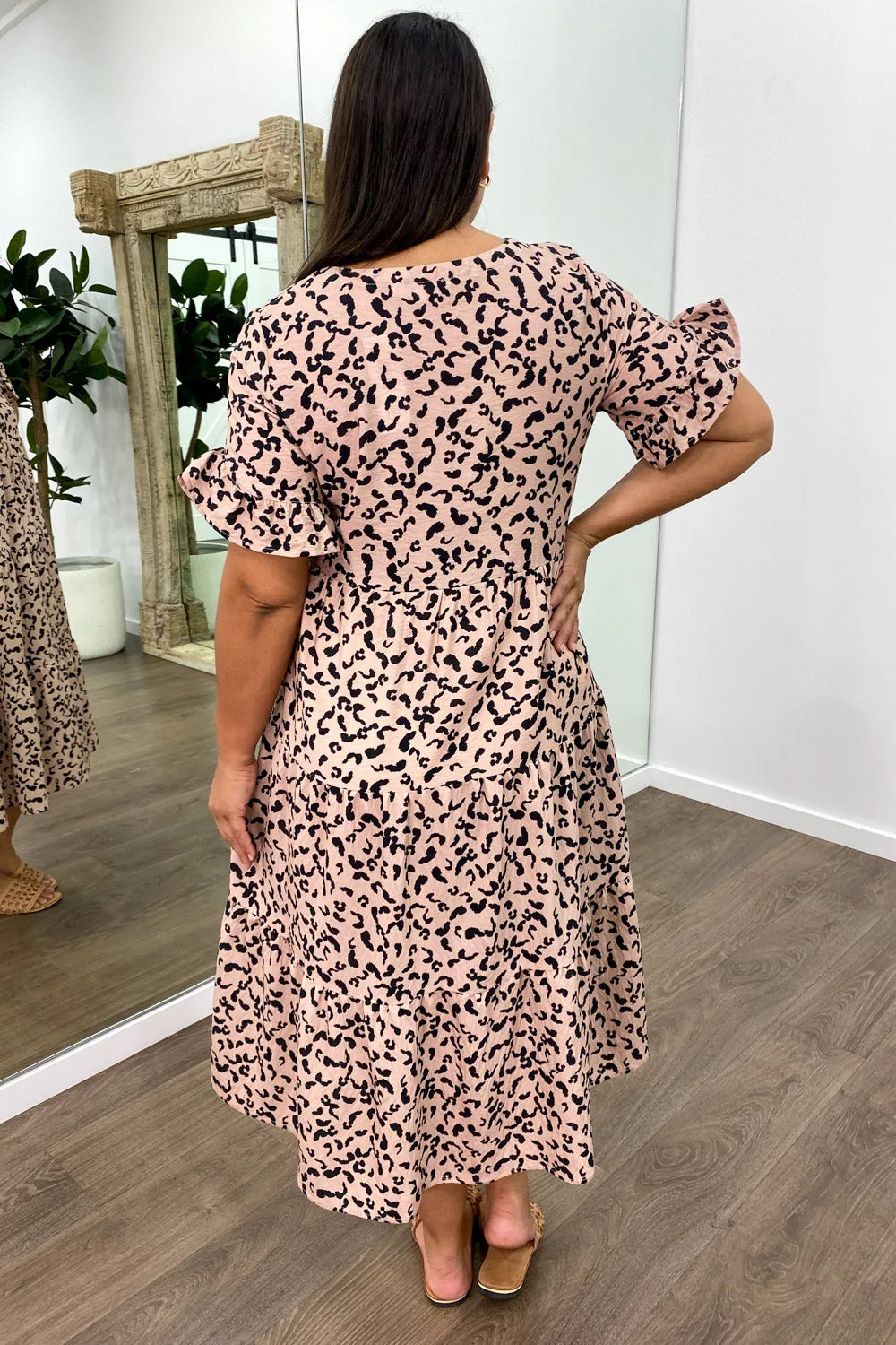 Michelle Midi New Print Dress