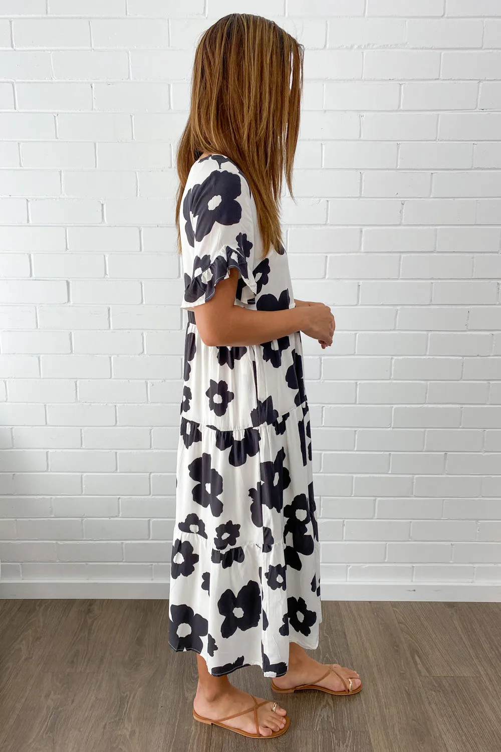 Michelle Midi New Print Dress