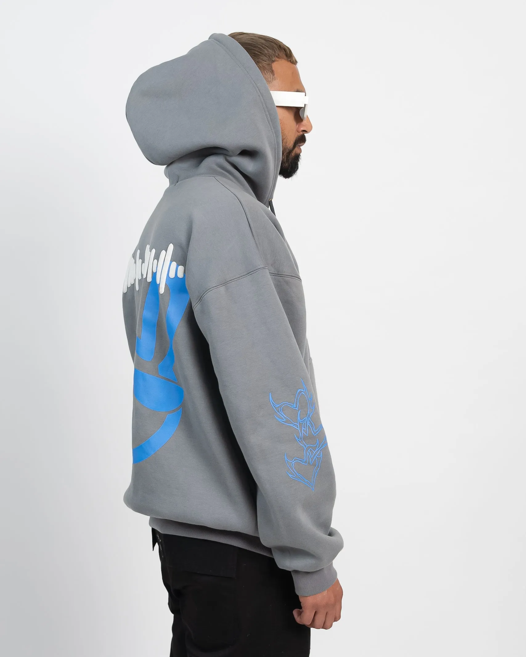 Money & Music Grey Hoodie