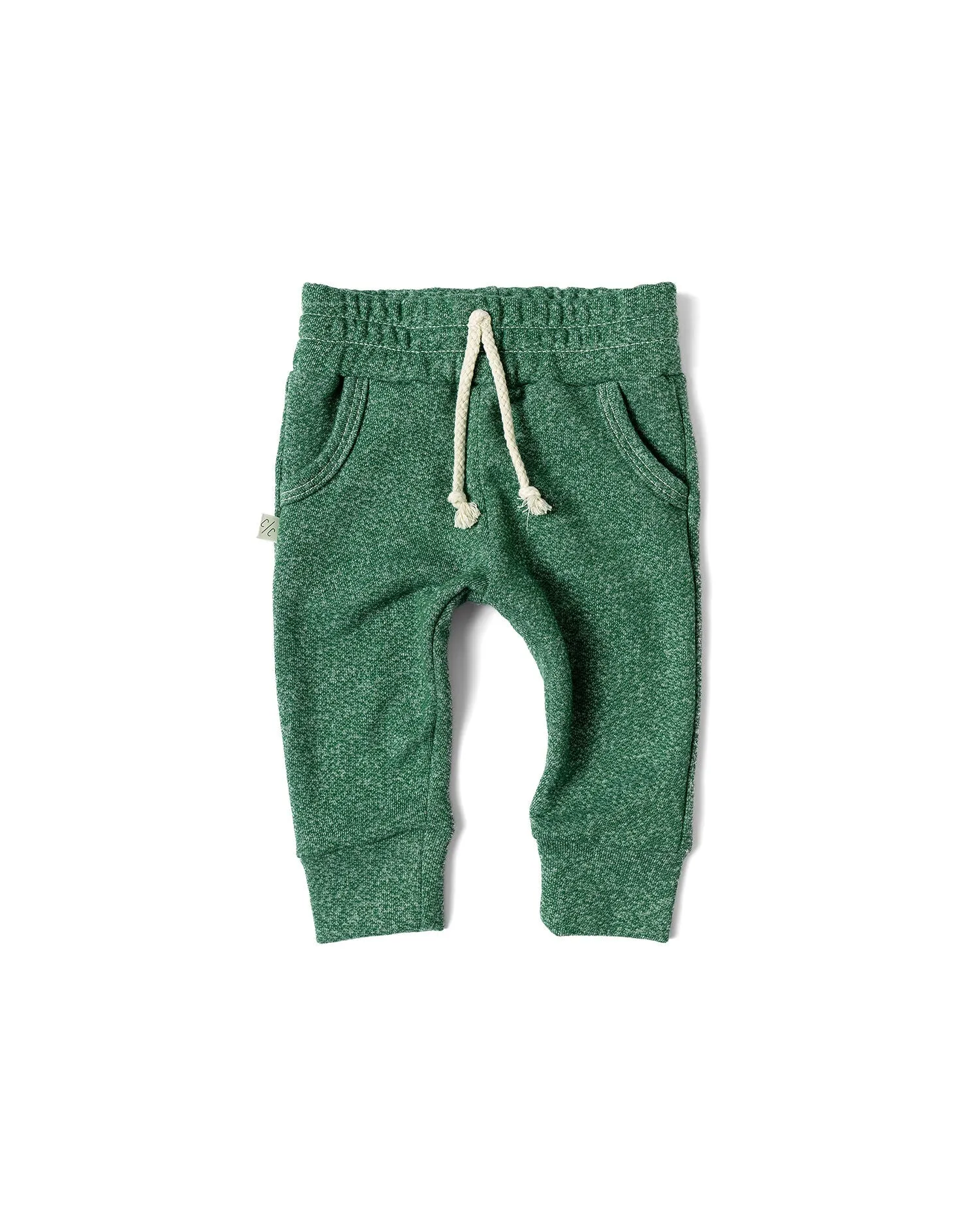 original jogger - green heather