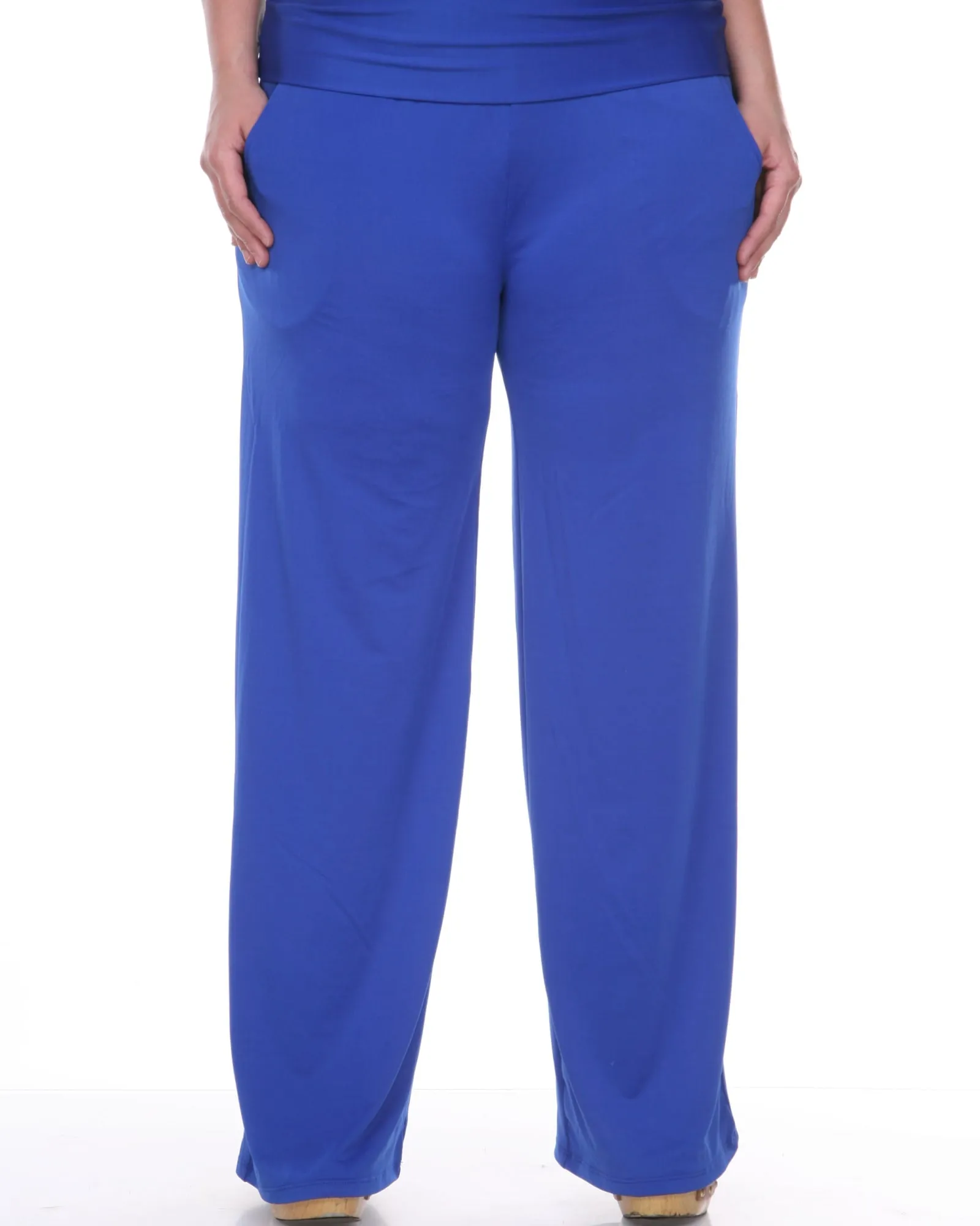 Solid Palazzo Pants | Royal