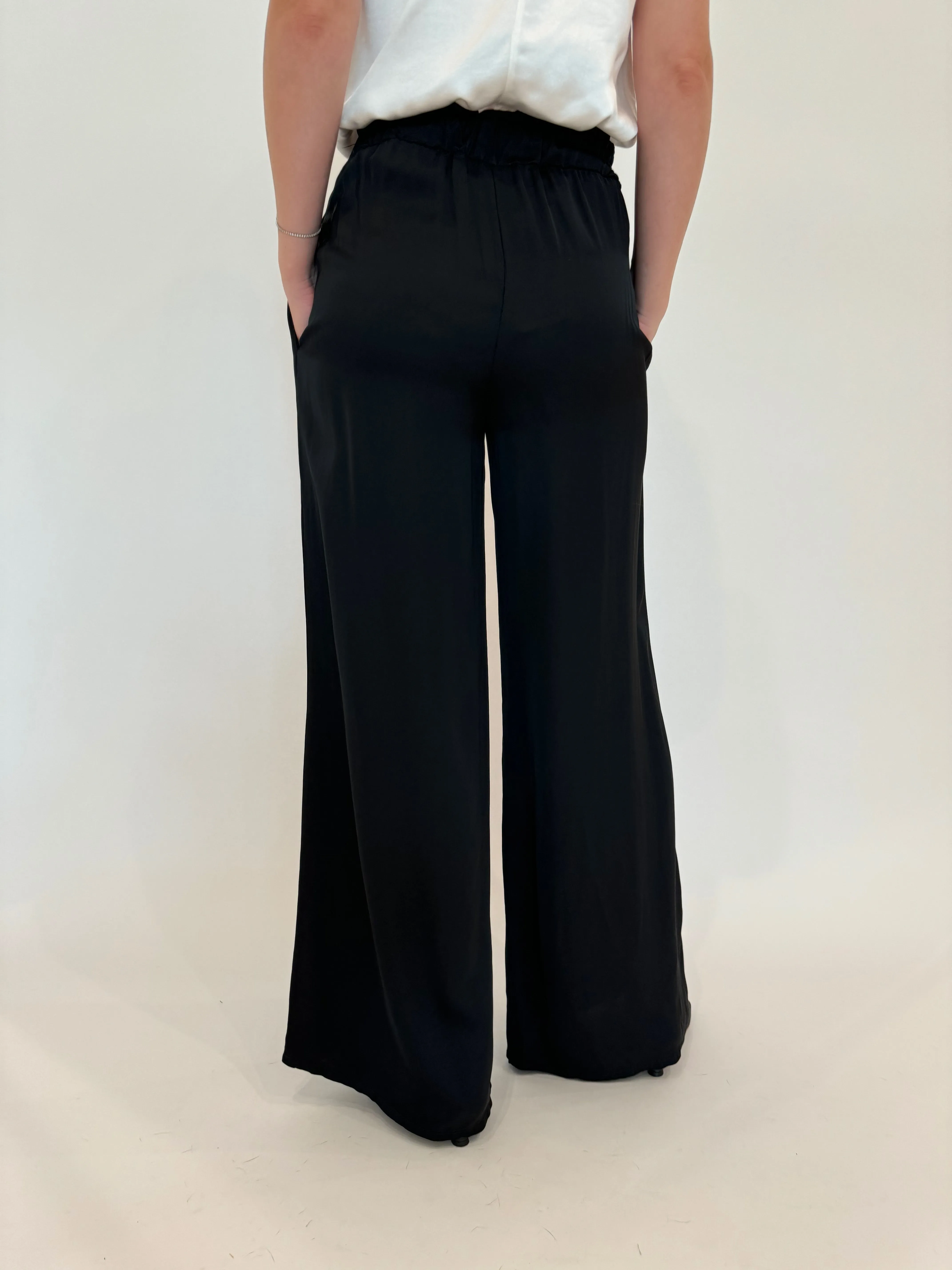 Sophie Italian Silky Viscose Palazzo Pants