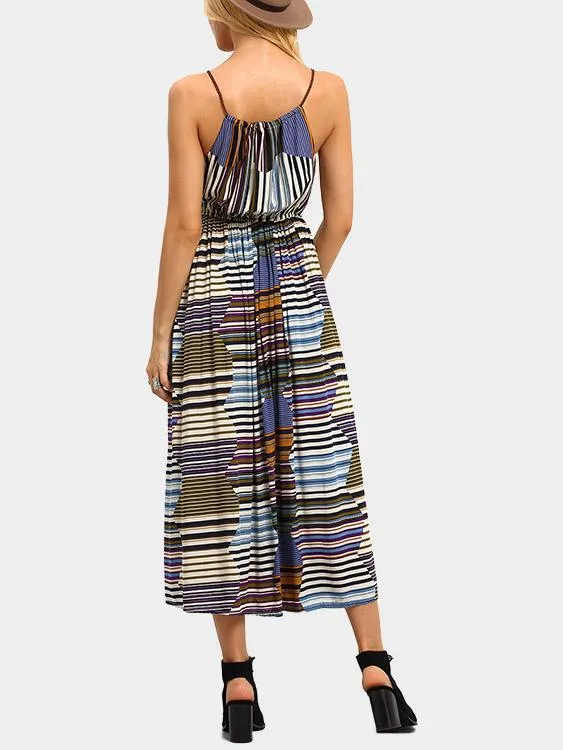 Wholesale Halter Sleeveless Maxi Dress