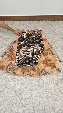 Y2K WOODY BROWN POLY SKIRTS - 15 PCS